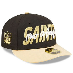 New Orleans Saints Hat Cap 2022 NFL Draft Low Profile 7 1/2 59Fifty New Era